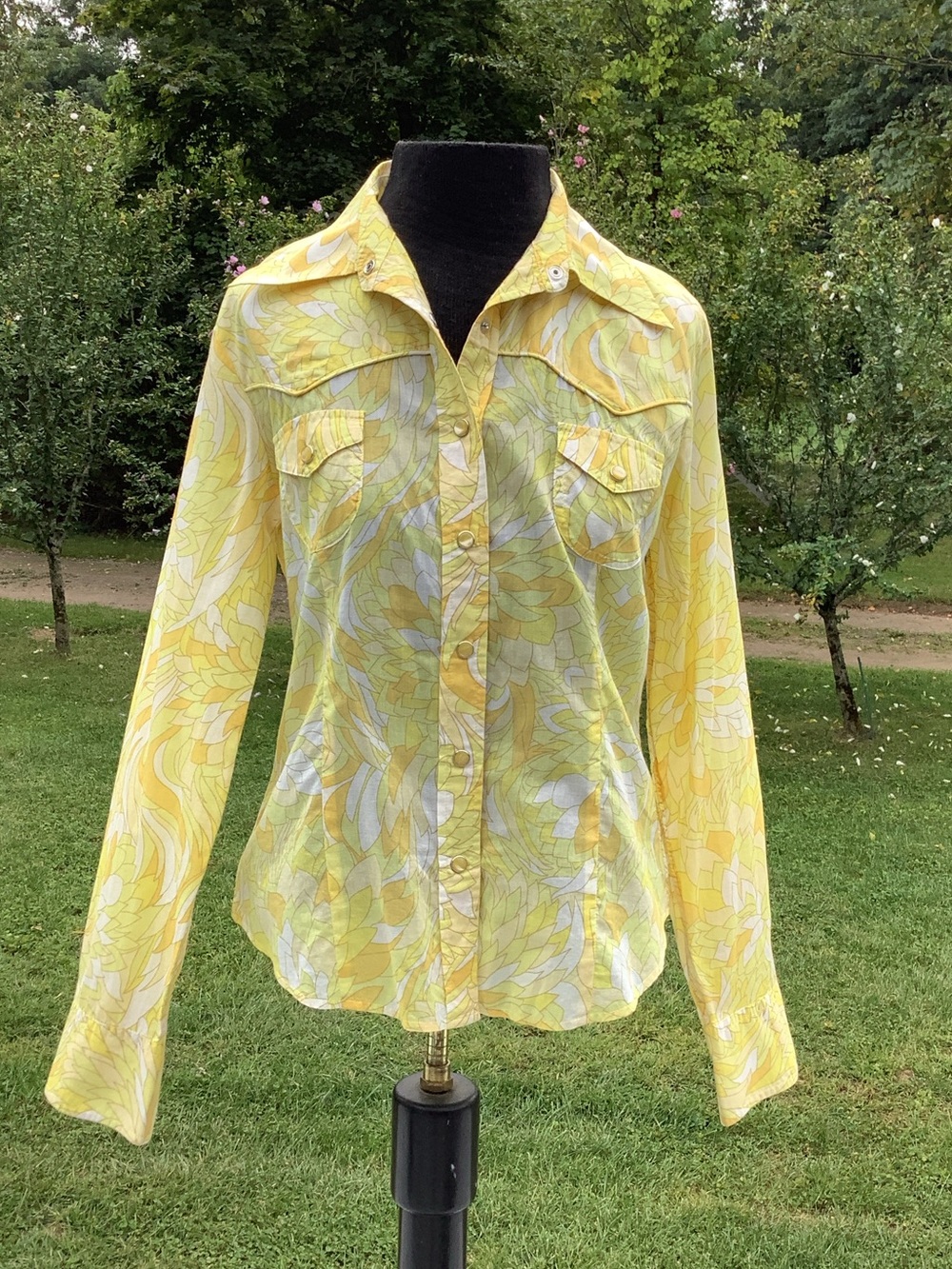 East Meets West Button Down Shirt